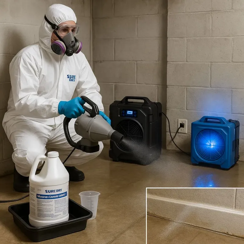Sanitization and Odor Removal process in Longview Heights, WA