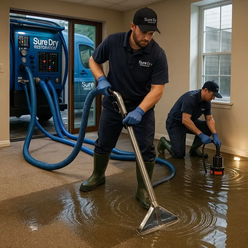 Water Extraction and Removal process in Longview Heights, WA